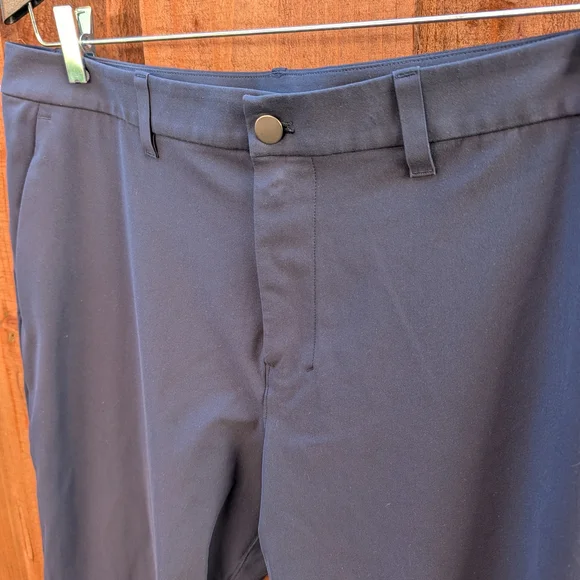 Lululemon ABC Classic Fit Trousers, Warpstreme, 36 X 32, Navy Blue - Picture 9 of 10